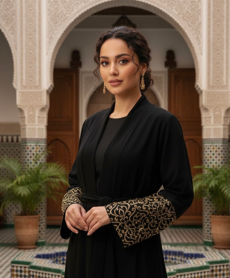 Elegante Kimono-Abaya